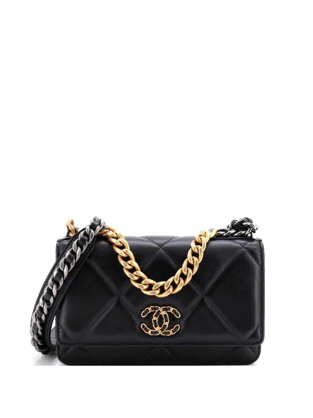 Chanel 19 Wallet On Chain Quilted #370903C43B